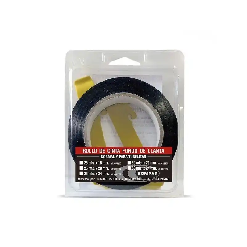 FONDO LLANTA 50METROS 24MM TUBELESS