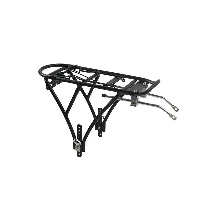 PORTABULTOS 16"-20" ALUMINIO NEGRO, NIVELANTE