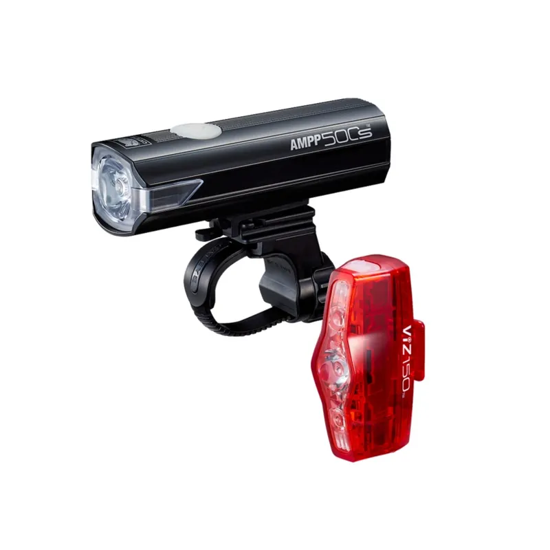 Kit Luces Cateye AMPP500 / VIZ150 (USB-C)