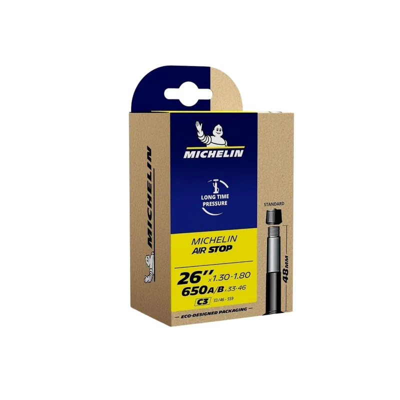 Camara Michelin Air Stop 26 Schrader 48mm