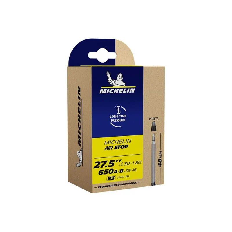 Camara Michelin B3 Airstop 27.5 Presta 48mm