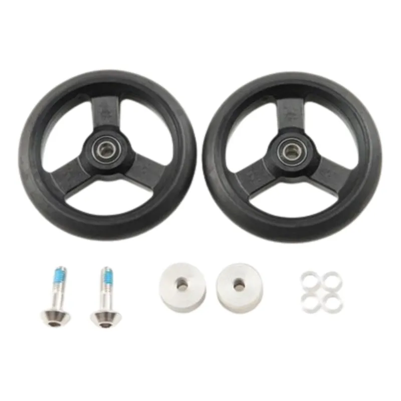Par Roller Wheel Para Portapaquetes Brompton G Line 80mm