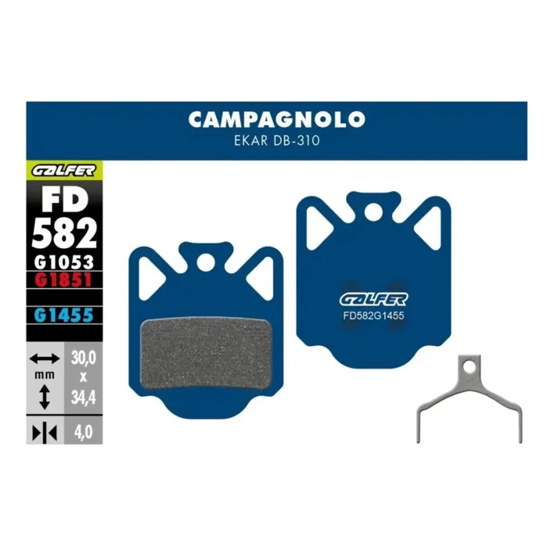 Pastillas Galfer 582 Road / Campagnolo Ekar DB-310