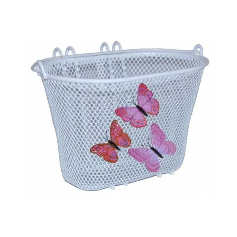 Cesta Delantera Basil Jasmin Mariposas