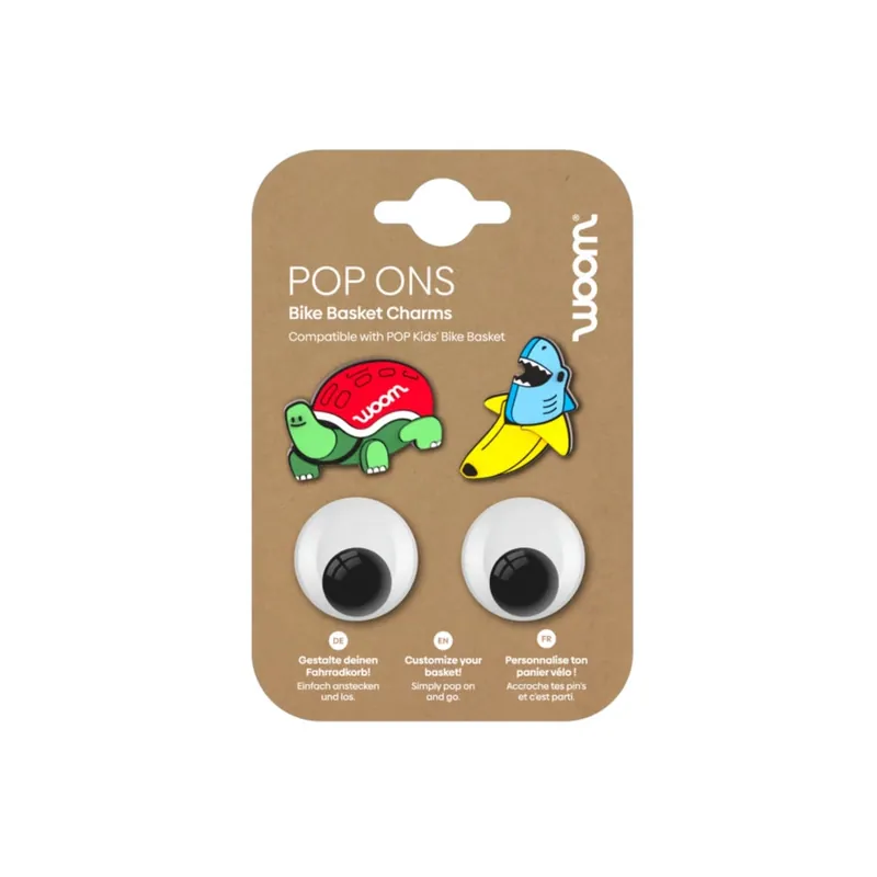 Woom Pop Ons Bike Basket Charms