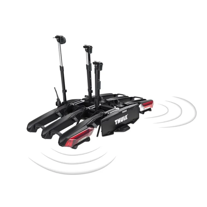 Portabicicletas De Bola Thule Epos Parksecure 3 Bicis 13 Pins
