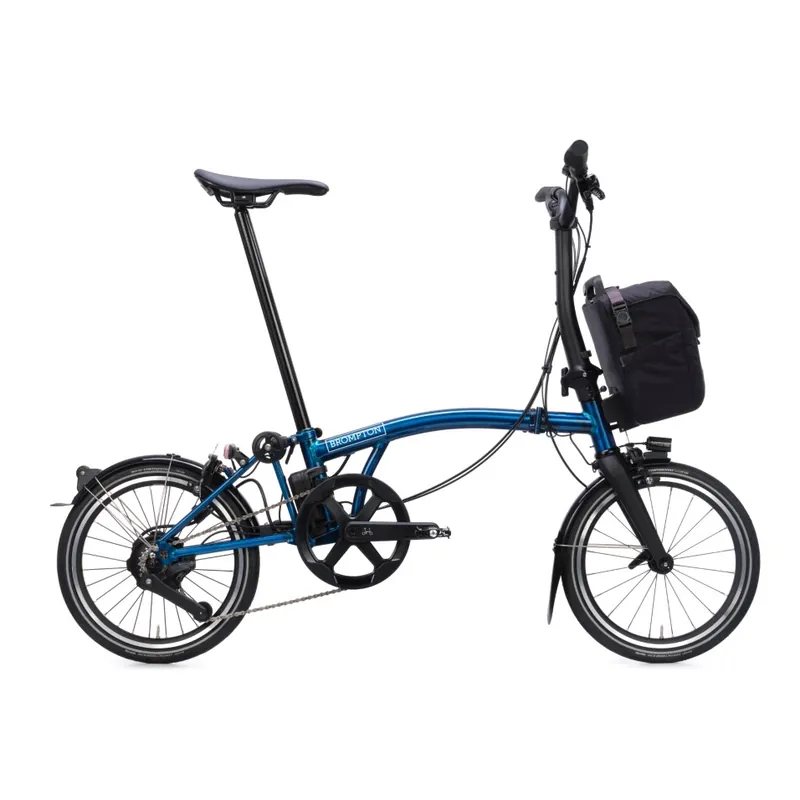 Bicicleta Brompton Electric P-Line e-Motiq 4V Manillar MID Lacquer 2026