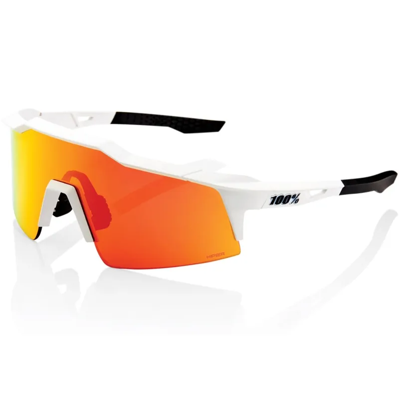 Gafas 100% Speedcraft SL Hiper Mirror Lens - Matte White Hiper