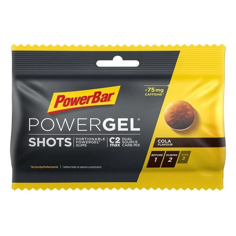 Gominolas de Hidratos Powerbar Powergel Shots