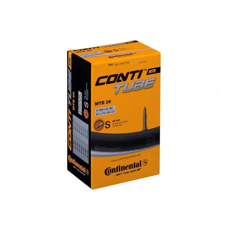Camara Continental MTB 26 Presta 42mm
