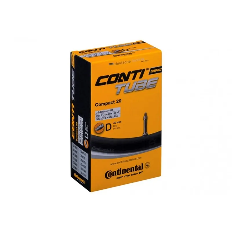 Cámara Continental Compact 20 Dunlop 40mm