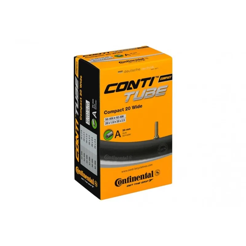 Camara Continental Compact 20 Wide Schrader 34mm