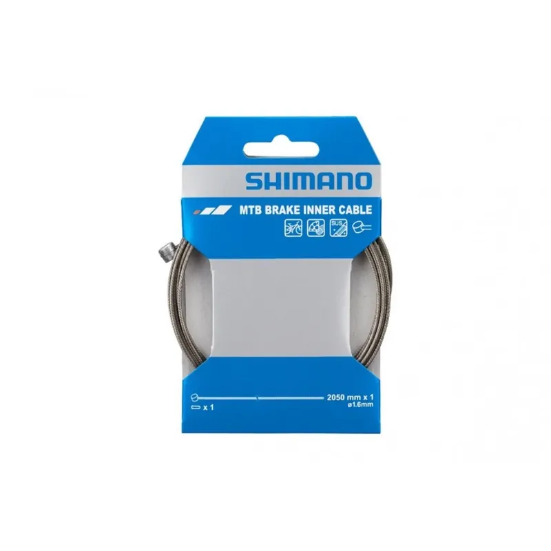 Cable Freno Shimano SUS Inox 1.6X2050mm / MTB