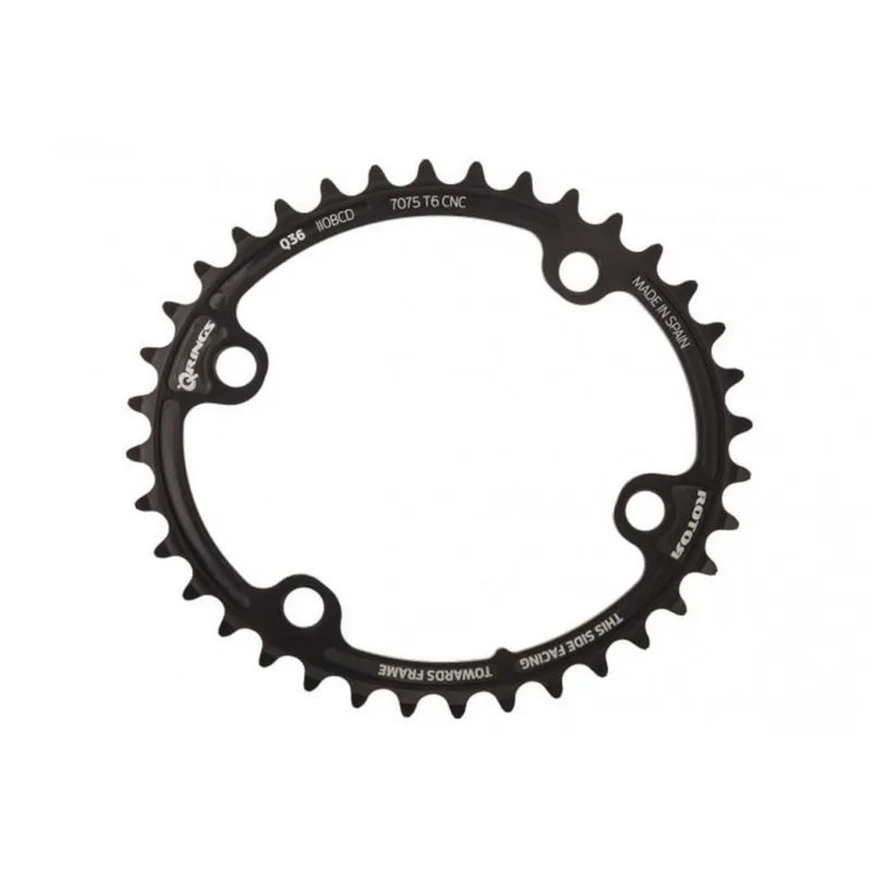 Plato Rotor Q-Ring Carretera BCD110X4 Interior