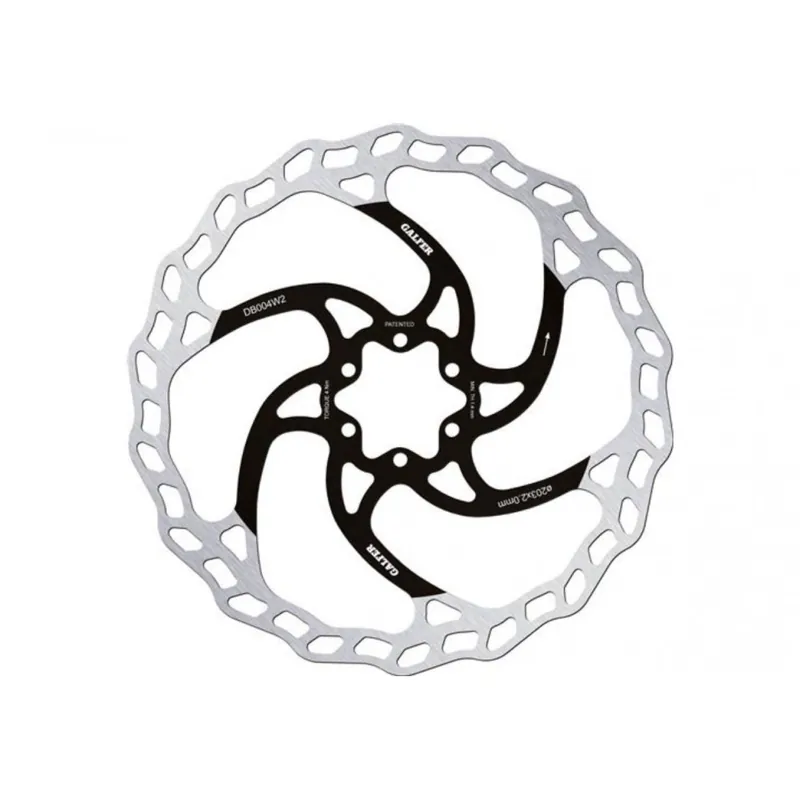 Disco Freno Galfer Wave MTB 6 Tornillos 203mm x 2.0mm