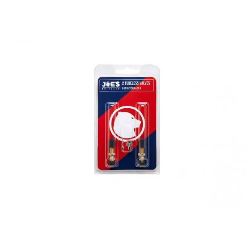 Valvulas Joes Schrader Tubeless 32mm