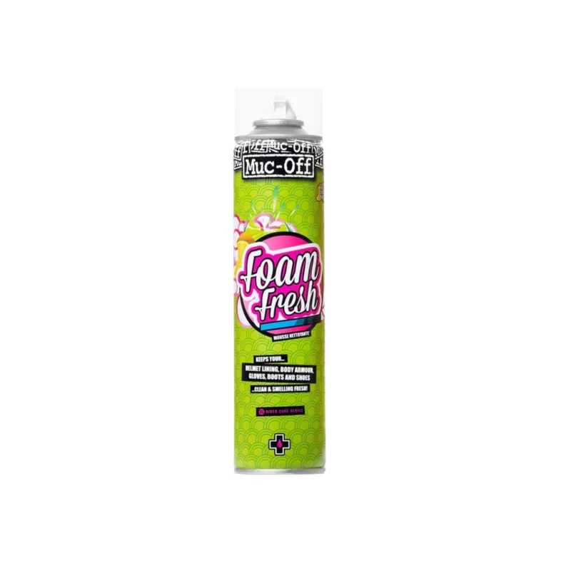 Espuma Limpieza Muc-Off Foam Fresh 400ml Cascos,Zapatillas,Ropa