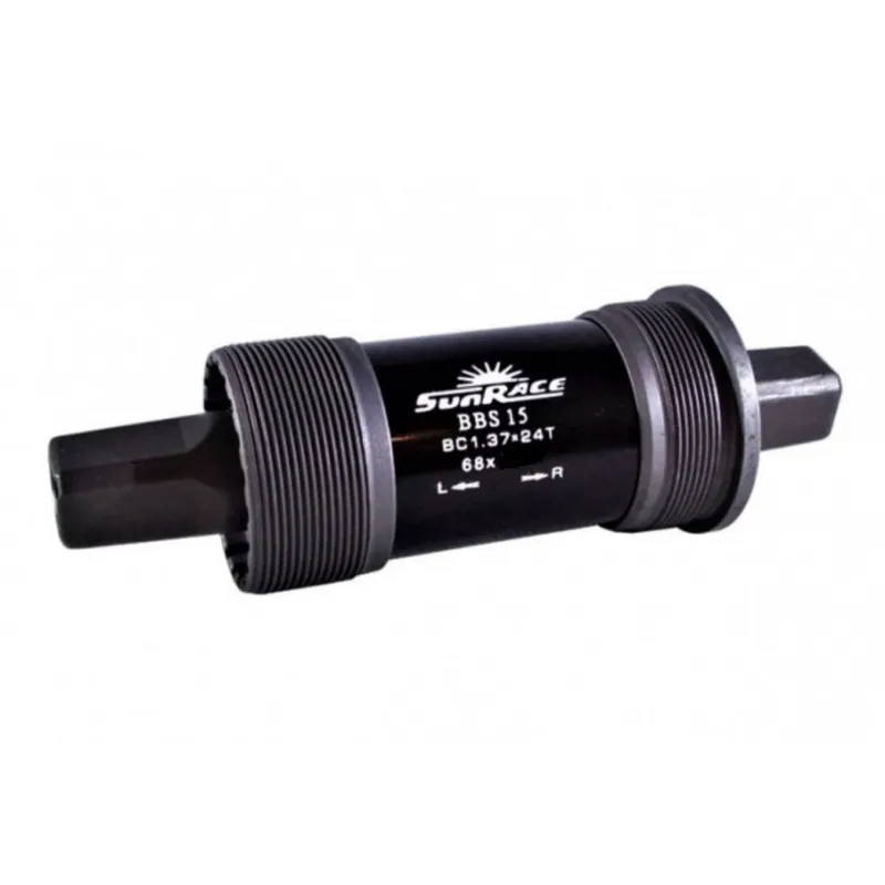 Eje Pedalier Sunrace BBS15 122.5X68 mm BSC