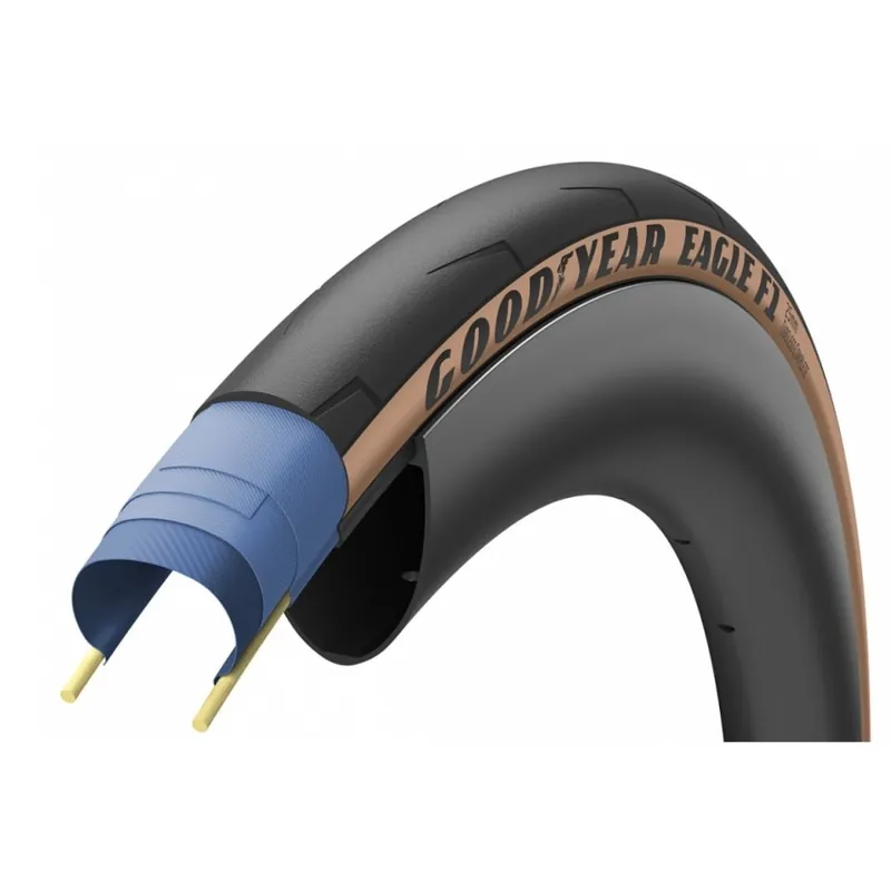Cubierta Goodyear Eagle F1 700 TLC Marron