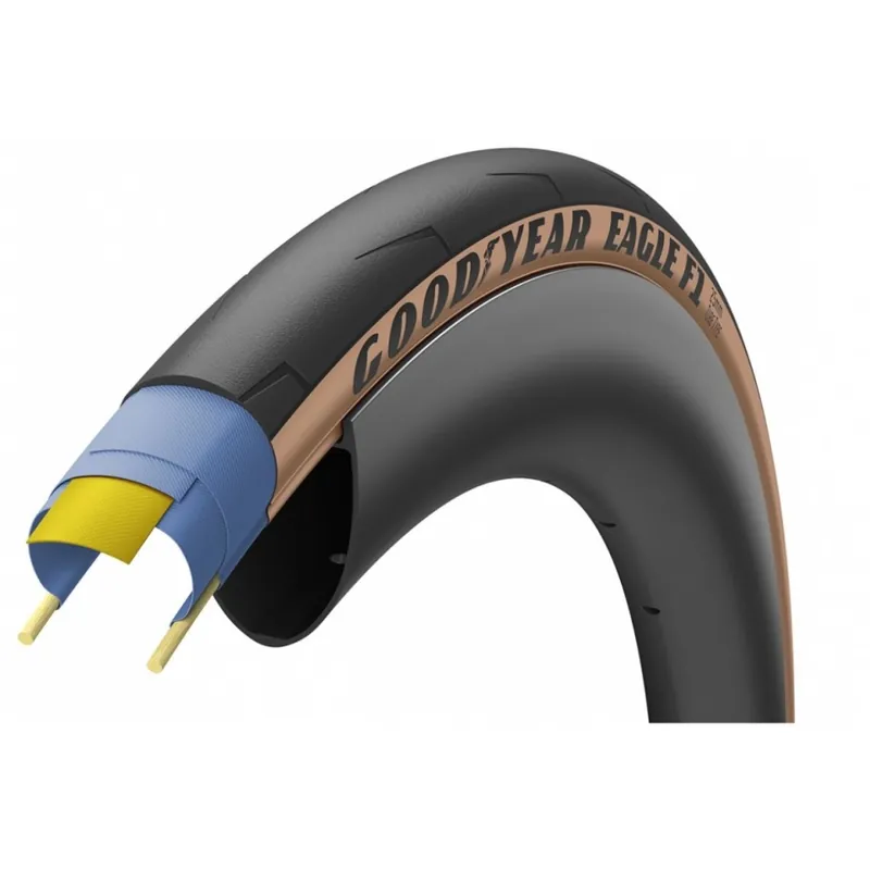 Cubierta Goodyear Eagle F1 700 Marron
