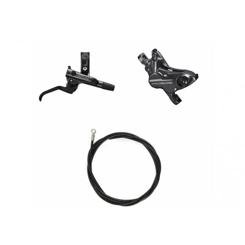 Kit Freno Disco Shimano Deore Tras. 4 Pi. BL-M6100+BR-M6120+Lat