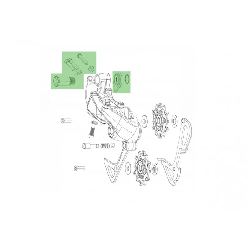Kit Tornillos Cambio Sram GX1