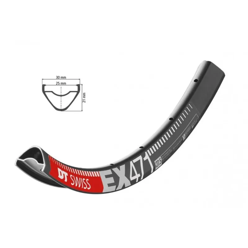 Llanta Dt Swiss EX 471 27.5 25mm DB VI