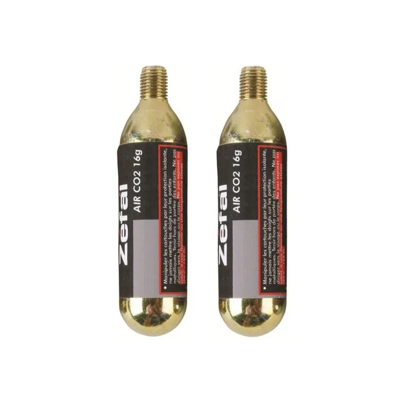 Pack 2 Bombonas Zefal CO2 16gr.