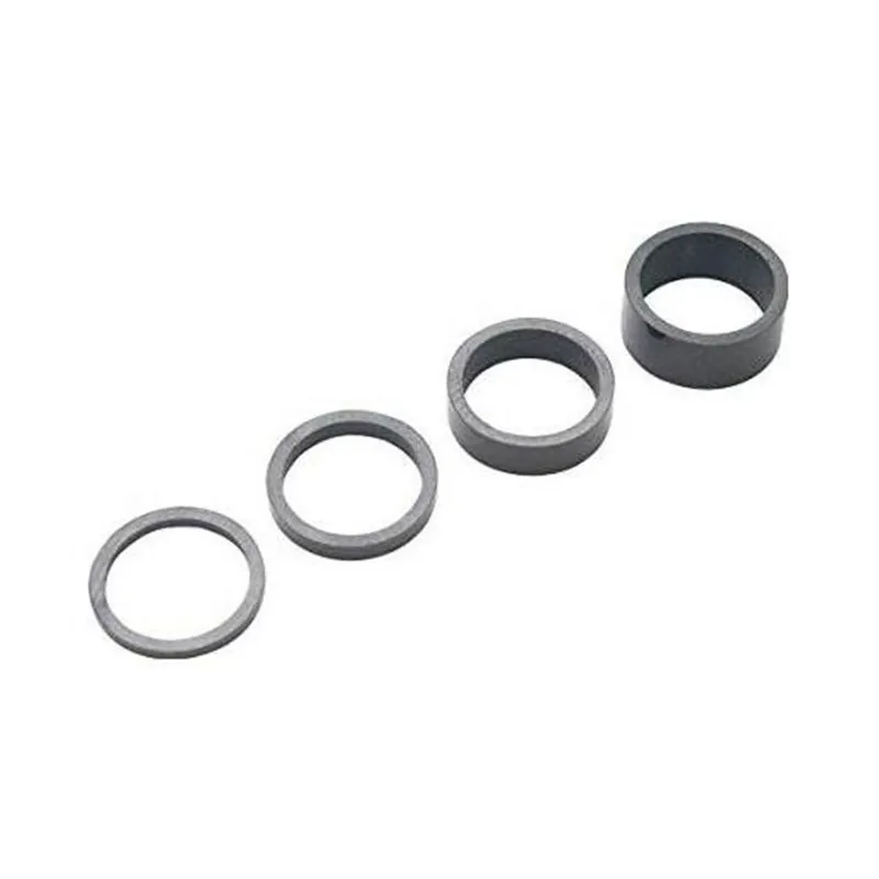 Arandela Dist Pro AH 1/8 Carbono 4 piezas (3,5,10,15 mm)