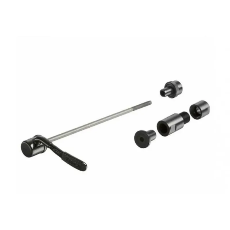 Cierre rapido Tacx transmision directa con adaptador 142x12 mm