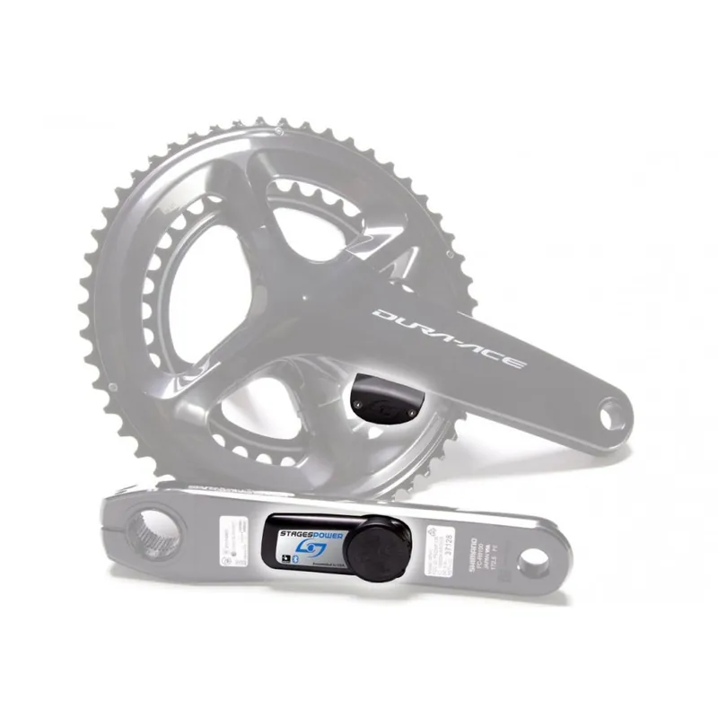 Plato biela Stages Power LR - Shimano Dura-Ace R9100 - 175mm