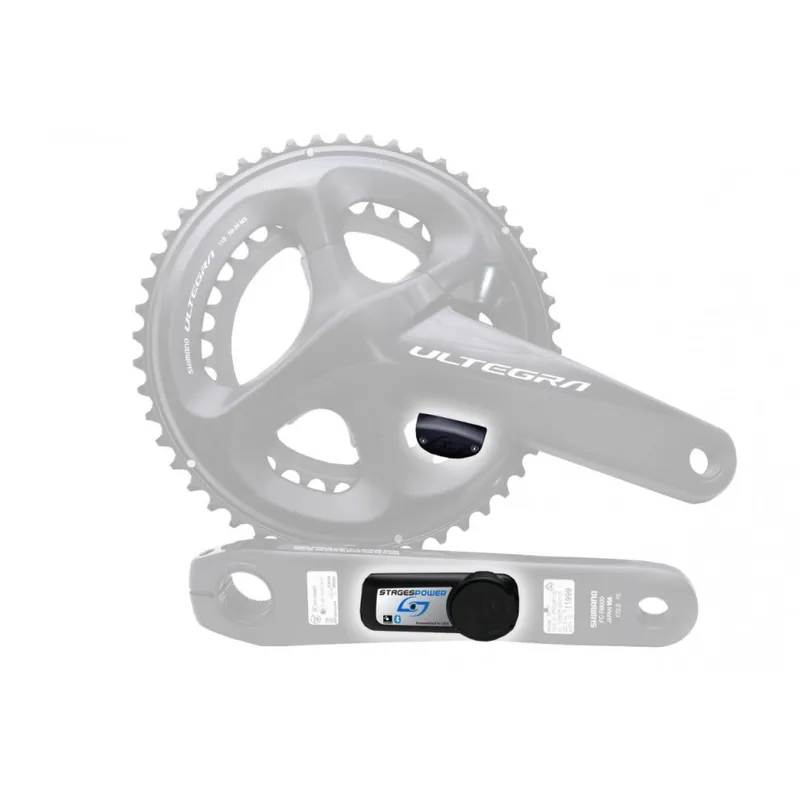 Plato biela Stages Power LR - Shimano Ultegra R8000 - 165mm
