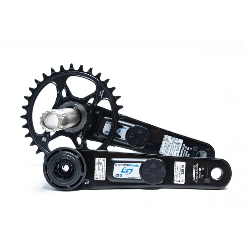Plato biela Stages Power LR - Shimano XTR 9120 - 175mm