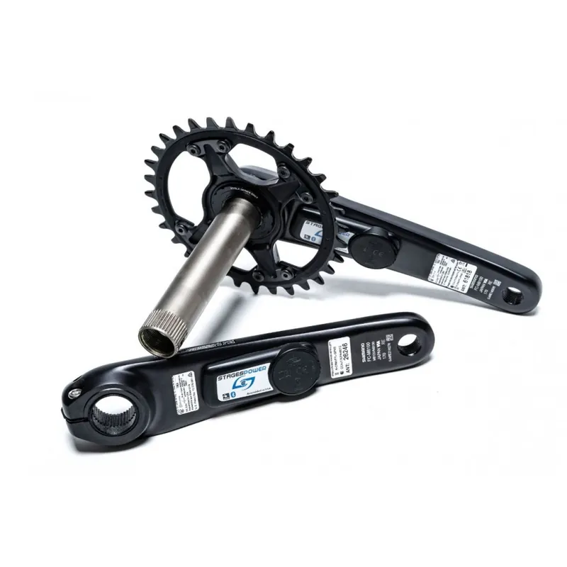 Plato biela Stages Power LR - Shimano XT M8120 - 175mm