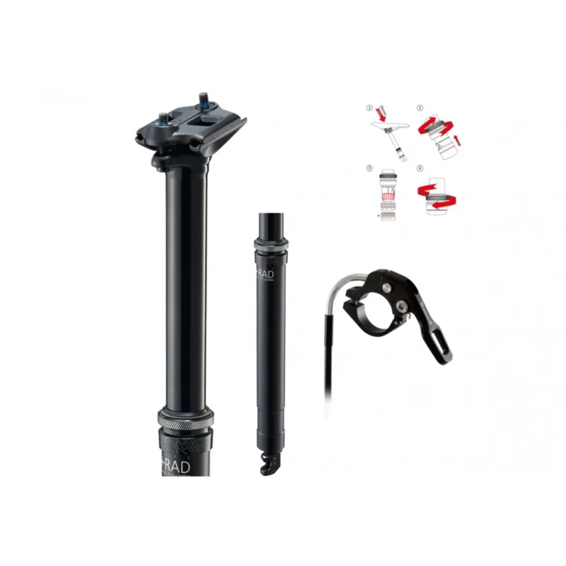 Tija telescopica Tranz-X 31.6x409mm