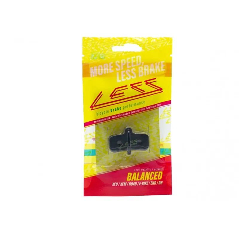 Pastillas Less Balanced Shimano saint-zee-xt-xtr/TRP quadiem-sl-slate