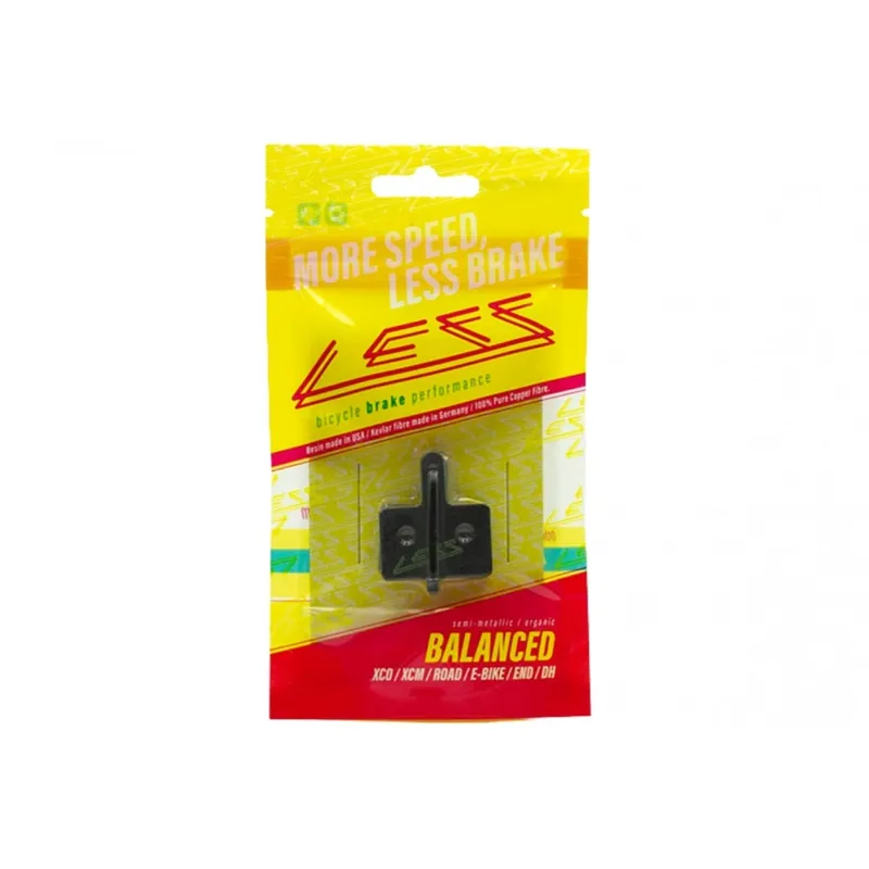Pastillas Less Balanced Shimano deore/TRP hy-rd / TEKTRO auriga-dorado