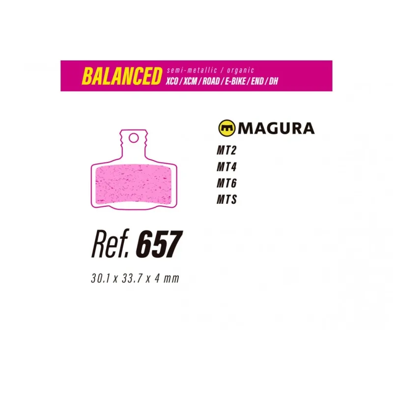 Pastillas Less Balanced Magura mt2-mt4-mt6-mts