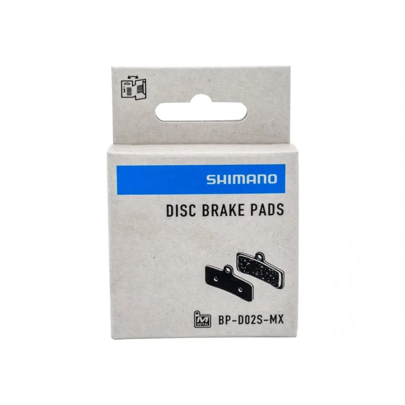 Pastillas Shimano D02S-MX metalicas