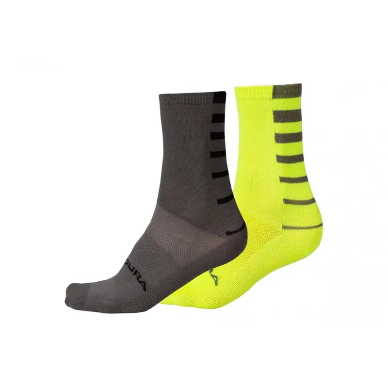 Calcetines Endura Coolmax Stripe II Sock - (2-Pack)