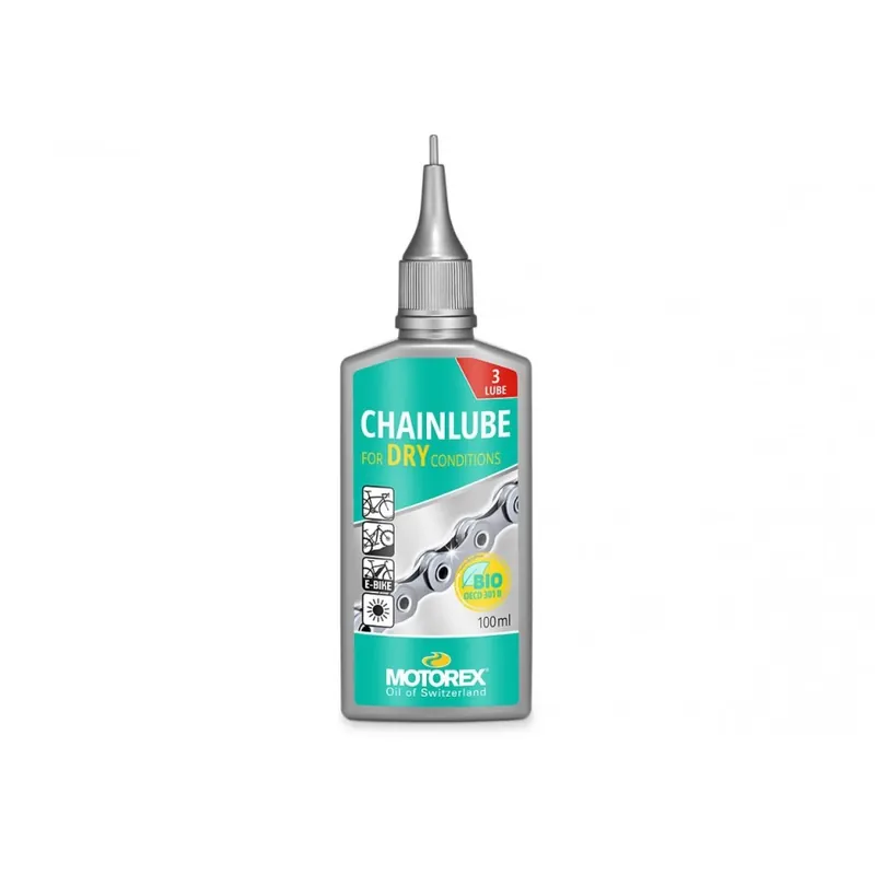 Lubricante Motorex Chainlube Dry Conditions Bote 100ml