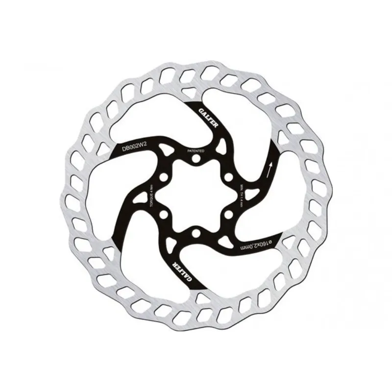 Disco Freno Galfer Wave MTB 6 Tornillos 160mm x 2.0mm