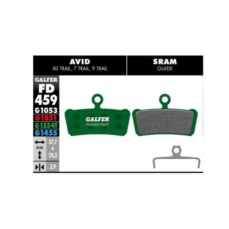 Pastillas Freno Galfer team Pad Sram Guide / Avid Xo Trail
