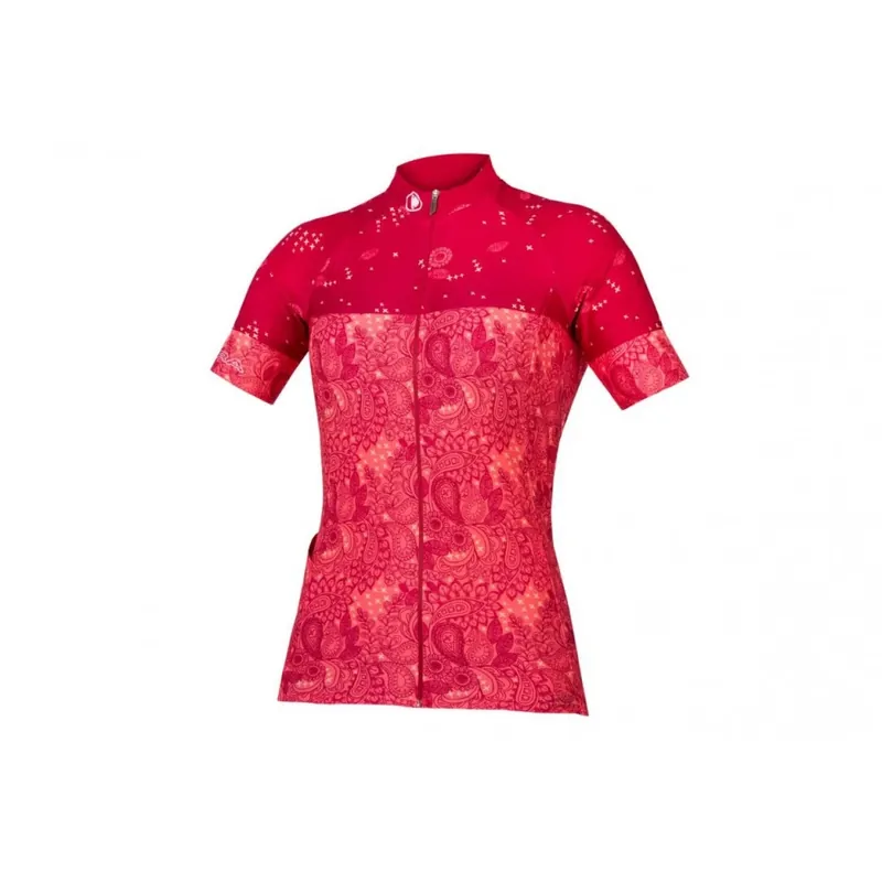 Maillot Manga Corta Endura Paisley Mujer