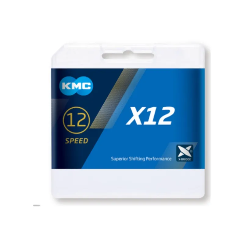 Cadena KMC X12 Oro/Negro 126P 12V