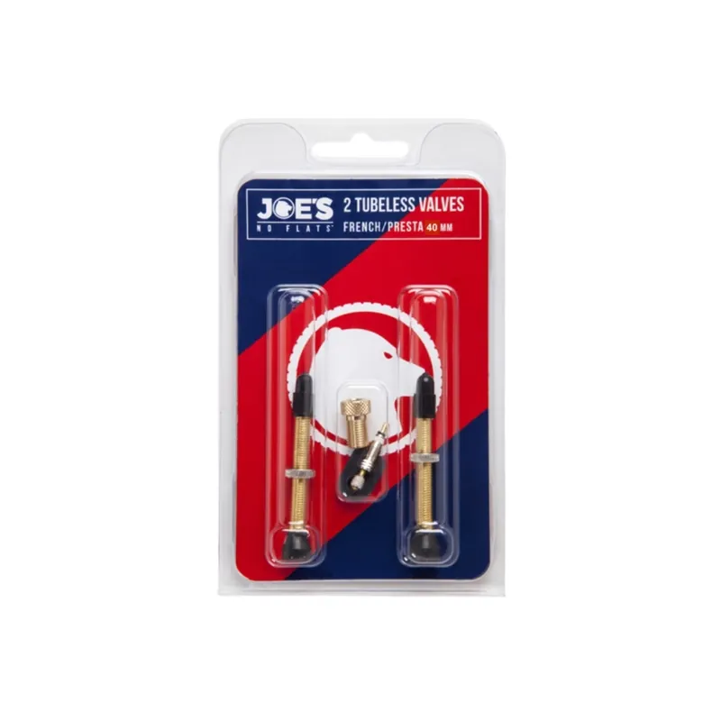 Juego Valvulas Joe's Finas Tubeless 40mm