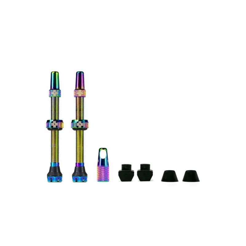 Juego Valvulas Muc-Off V2 Tubeless Arcoiris
