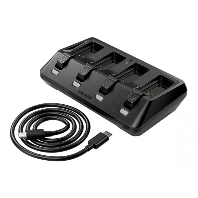 Cargador Sram 4 Baterías ETAP y AXS - Base+Cable
