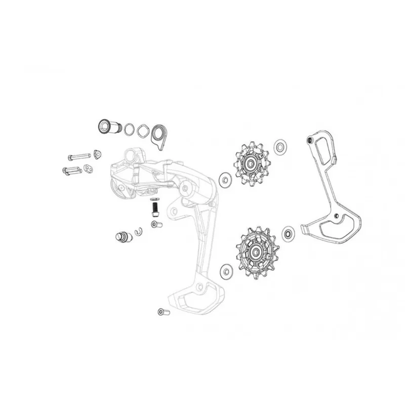 Kit Tornillo Anclaje Sram + B-Knuckle GX Eagle AXS T-Type