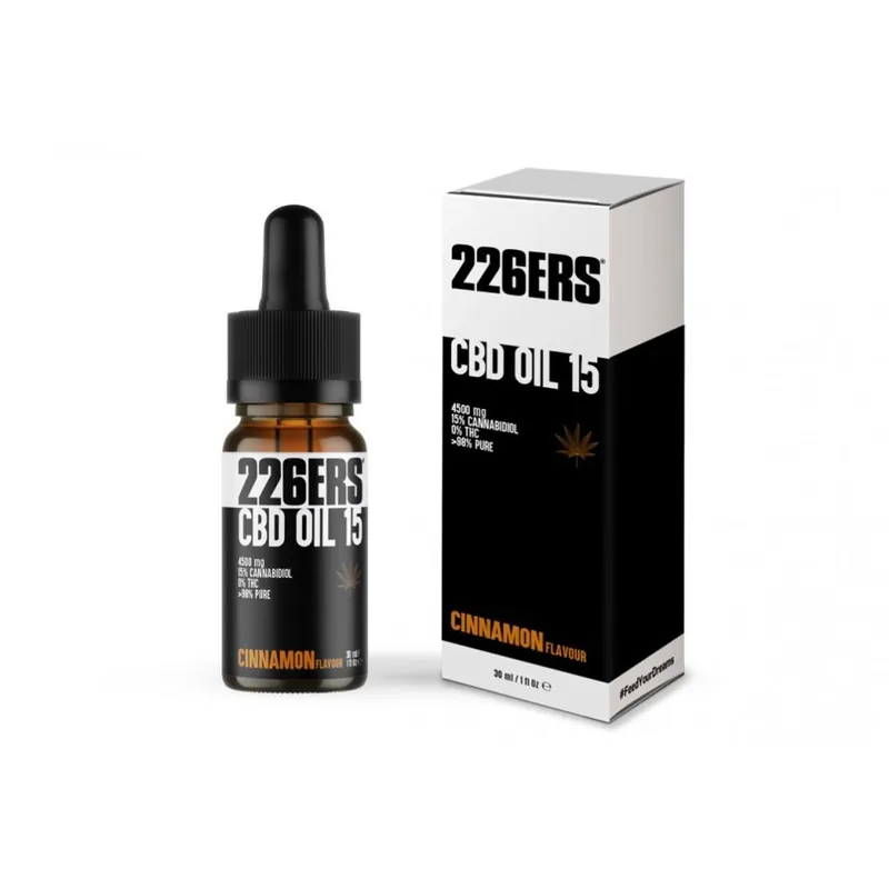 Aceite 226ers CBD Oil 15 Cinnamon 30ml